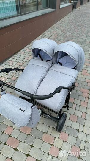 Коляска для двойни mikado Duet Lux