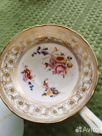 Антикварная чайная пара Англия