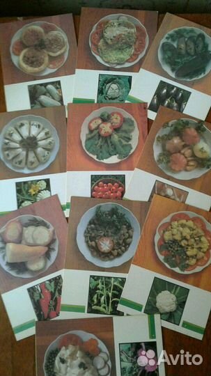Новые наборы открыток ссср:кухня,музеи,кактусы