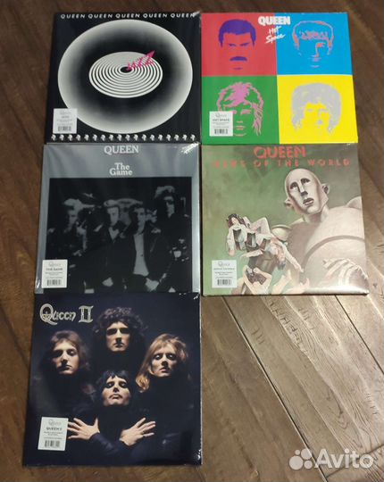 Виниловые пластинки The Queen, Scorpions,Nazareth