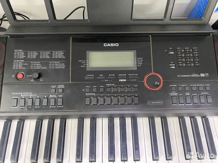 Синтезатор casio ct x3000