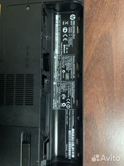 Ноутбук hp G62 разбор