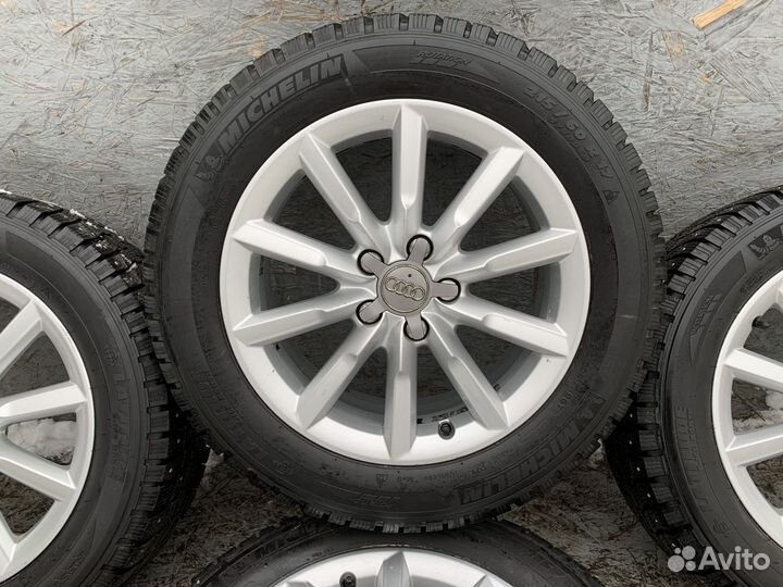 Оригинальные колеса на Audi Q3 8U R17 зима