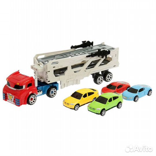 Машина-трансформер «Автобот» с машинами