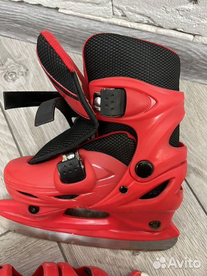 Коньки фигурные детские р30