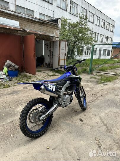 Кроссовый мотоцикл Yamaha YZ450F
