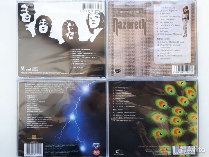 CD диски Nazareth