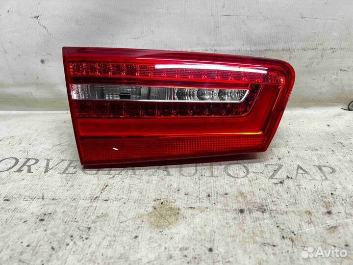 Фонарь крышки багажника левый Audi A6 C7 (4G) 2012
