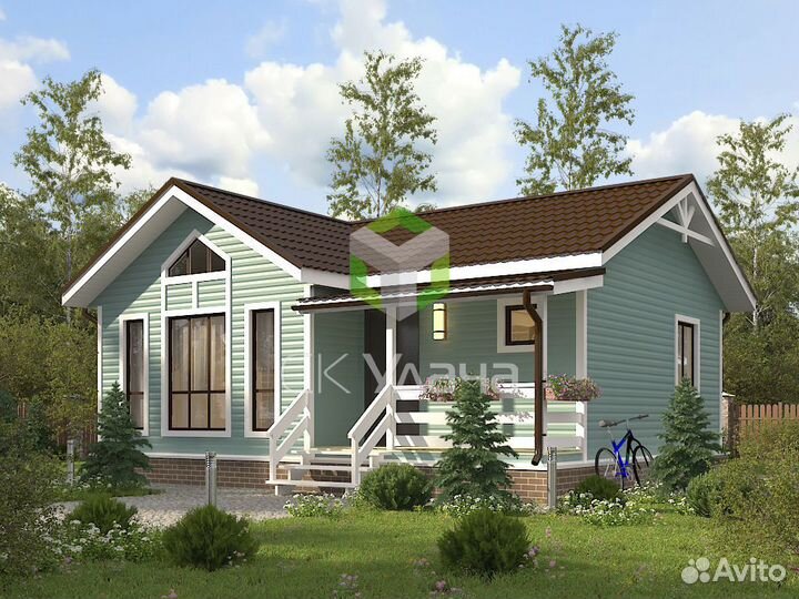 Зимний каркасный дом на вашем участке