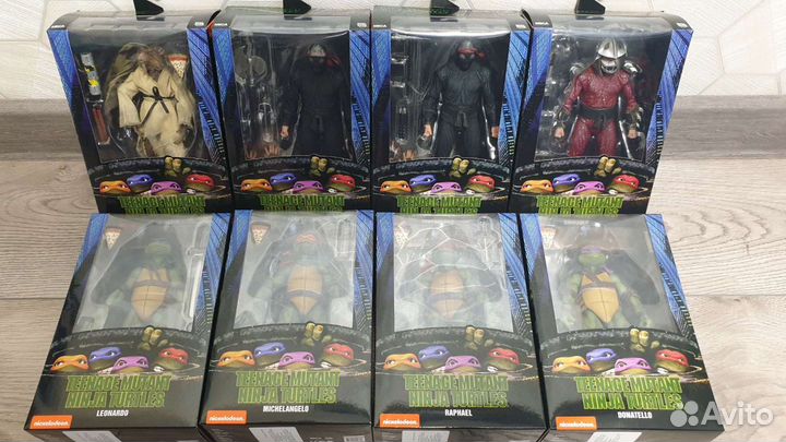 Фигурки Черепашки Ниндзя Neca Оригинал