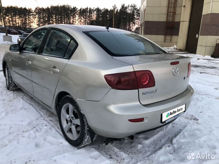 Mazda 3 1.6 МТ, 2005, 180 000 км