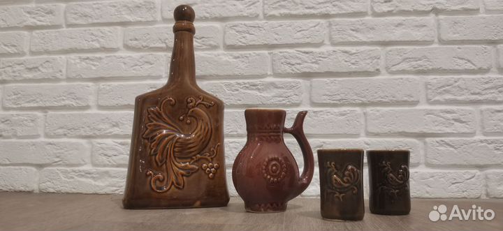 Графин с рюмками СССР