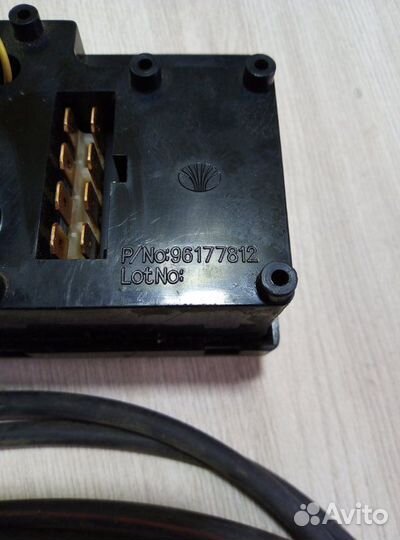 Блок управления печкой Daewoo Nexia седан 1 2006