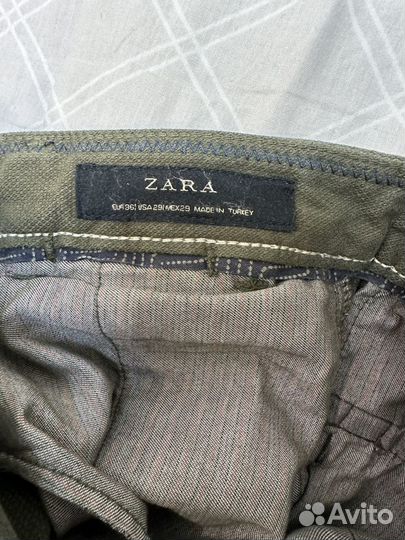 Брюки zara мужские