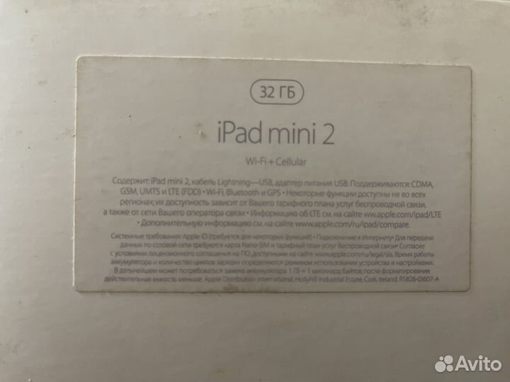 iPad mini 2 32gb айпад мини 2