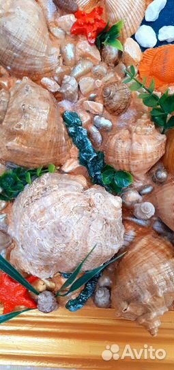 Оригинальное панно на морскую тему