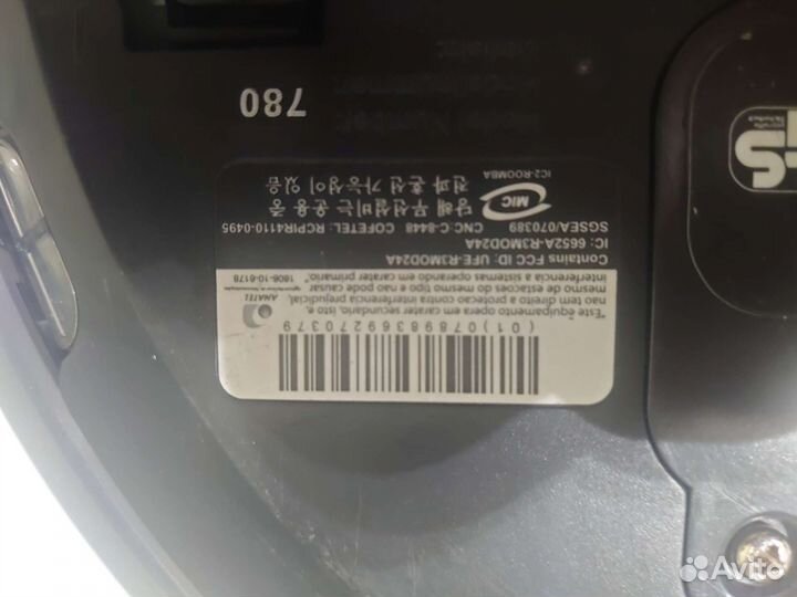 Робот пылесос irobot roomba 780