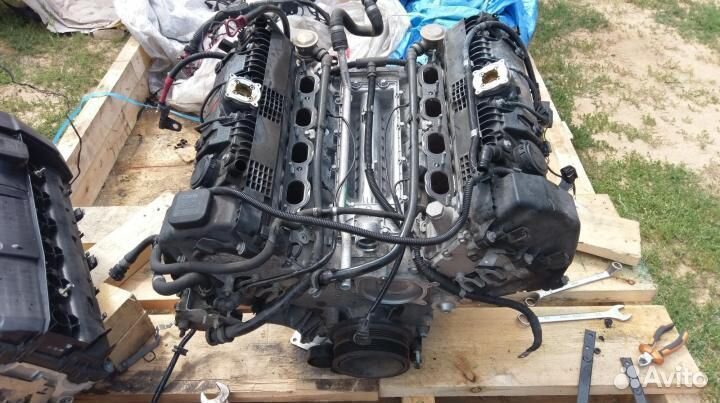 Двигатель бмв e65 750i 4.8 N62B48 арт3853