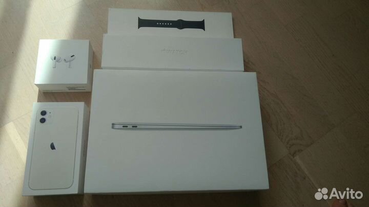 Коробки от apple