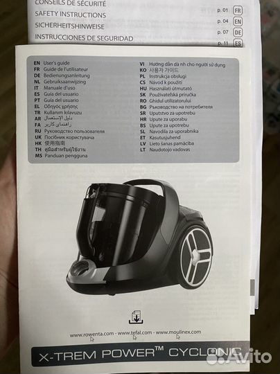 Пылесос tefal x-trem power Cyclonic