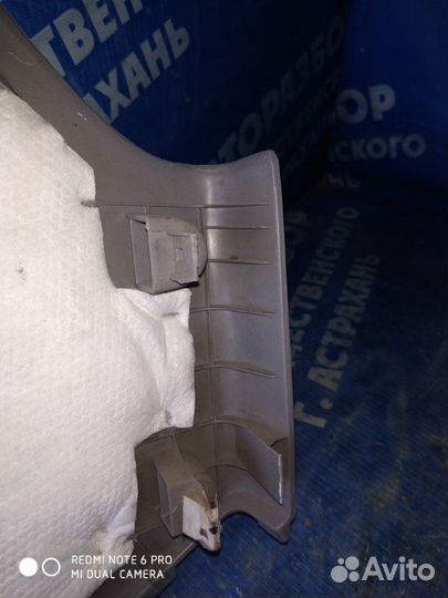 Обшивка задней стойки Kia Rio 3 седан G4FC 2012