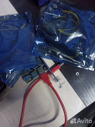 Райзер pci-e с переходниками