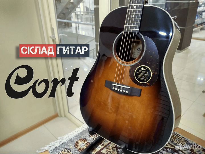 Электроакустика Cort Earth100SSF-SB