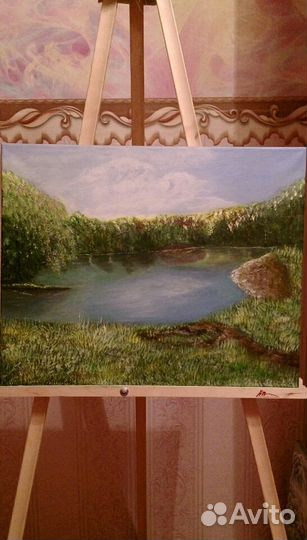 Озеро в лесу