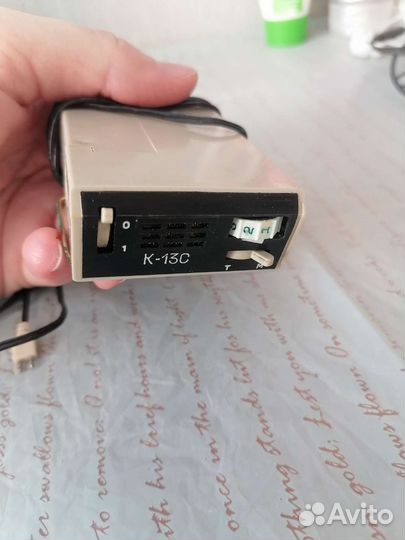 Слуховой аппарат раритет, СССР