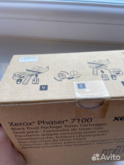 Картридж лазерный Xerox 106R02612 черный