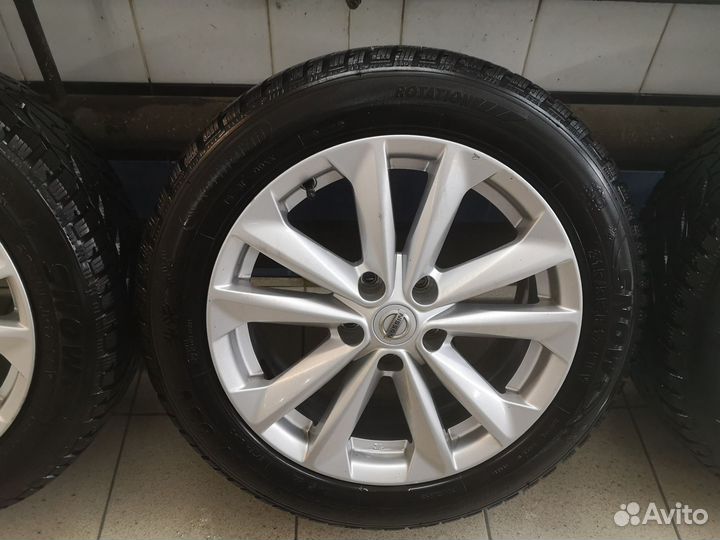 Колеса зимние Nissan qashqai r17