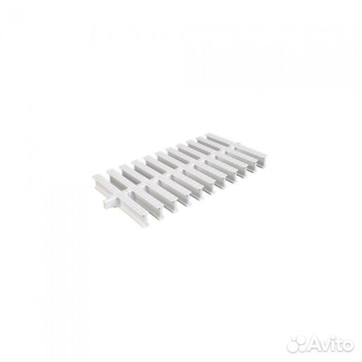 Переливная решетка 1-е. соед. AquaViva 145*25mm Classik 44 шт/1м. пог