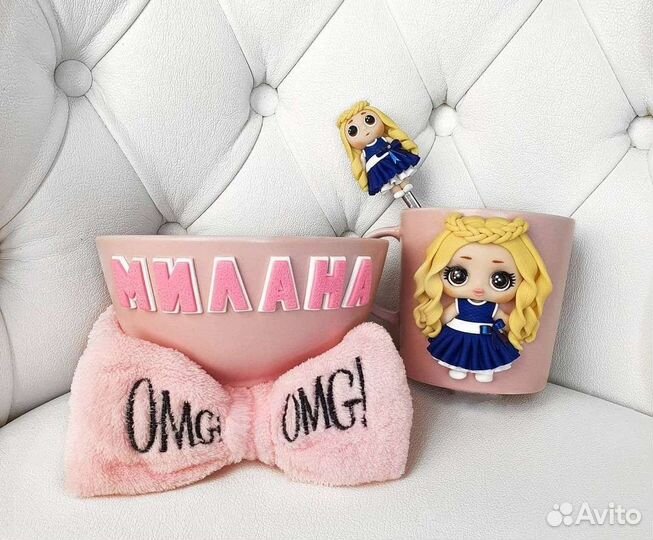 Набор детской посуды. Подарок