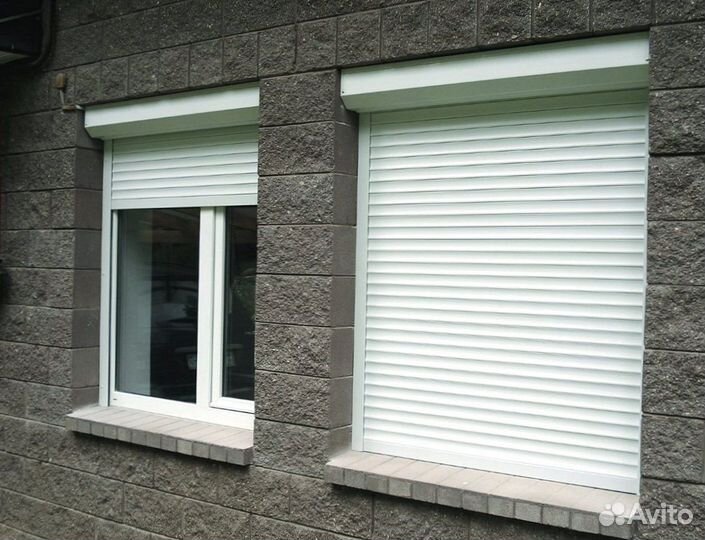 Рольставни на окна для дачи