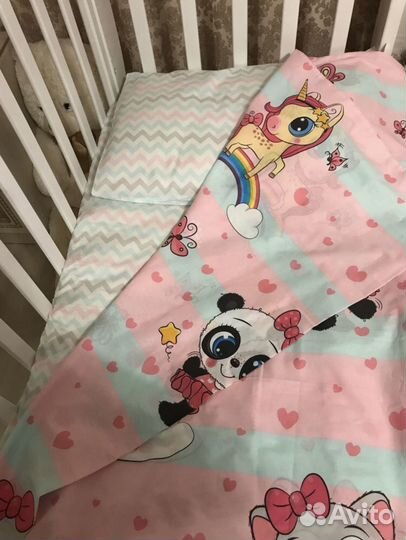 Детское постельное белье новое