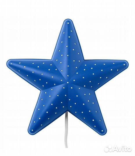 Ночник детский IKEA настенный звезда