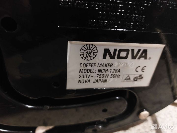 Кофеварка Nova NCM-128A