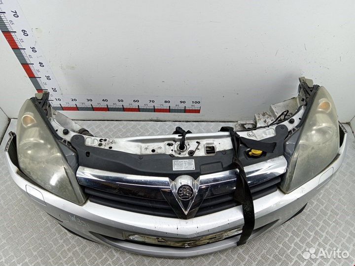 Бампер (ноускат) для Opel Astra H