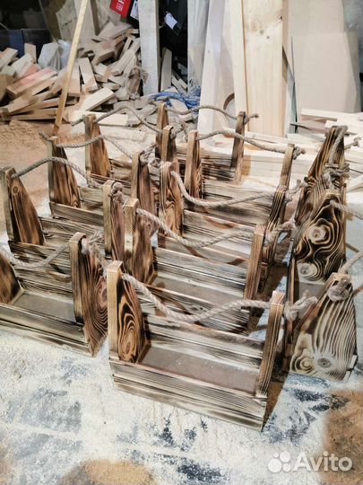 Подарочный ящик, ящик для декора из дерева