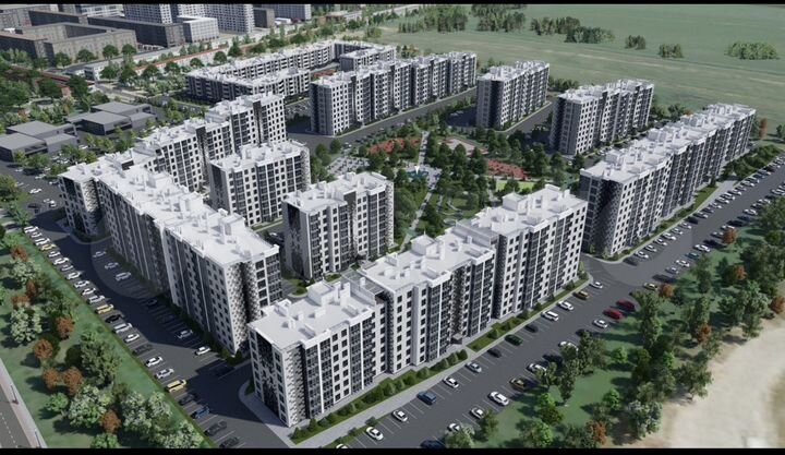 2-к. квартира, 67,4 м², 4/9 эт.