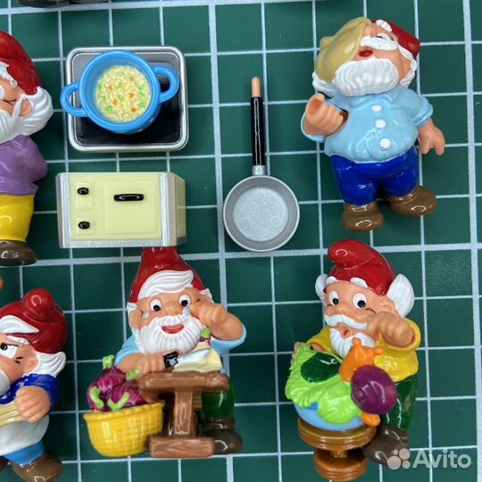 Киндер серия Гномы на кухне