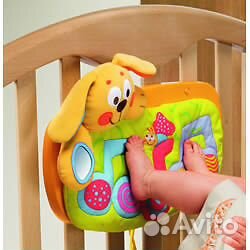 Музыкальное пианино Щенок Chicco на кроватку