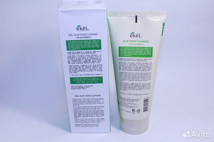 Пенка для умывания с экстрактом алое Ekel 180 мл