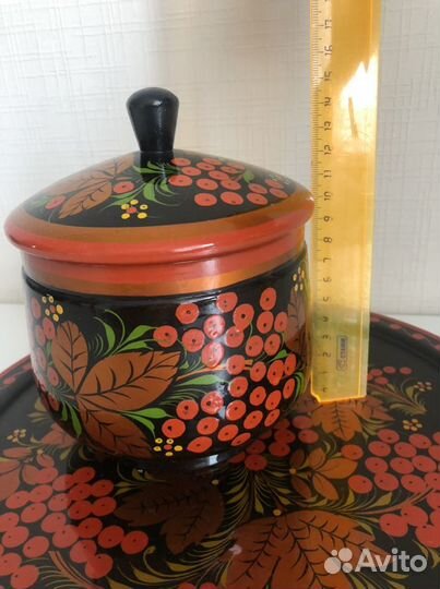 Посуда из хохломы