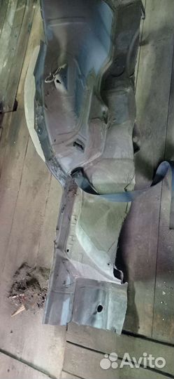 Лонжерон задний правый Opel Astra G