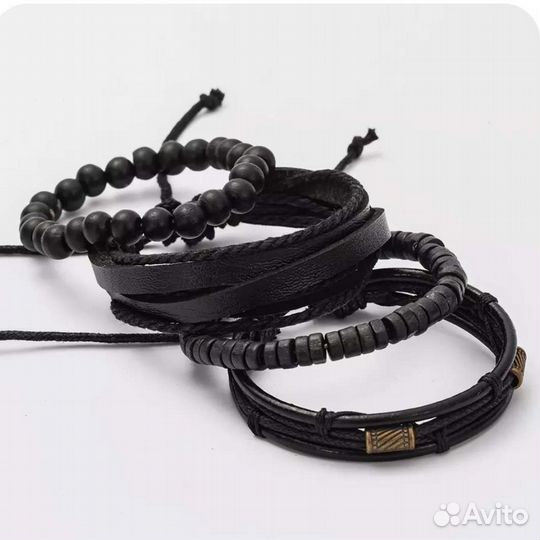 Кожаный браслет