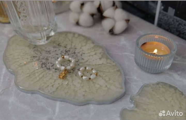 Декор поднос для свечей для украшений