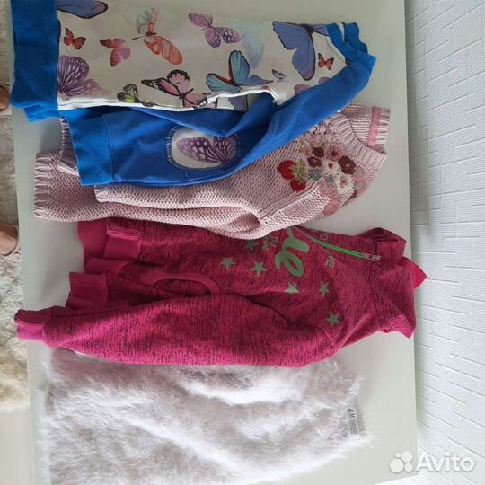 Вещи пакетом для девочки 98 104