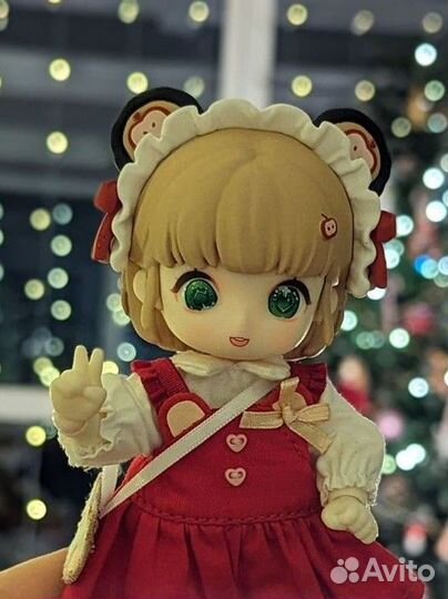 Nagi blind box, Бжд малышка 1/12, медвежонок