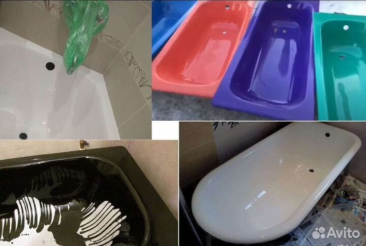 Реставрация ванн джакузи и душевых кабин